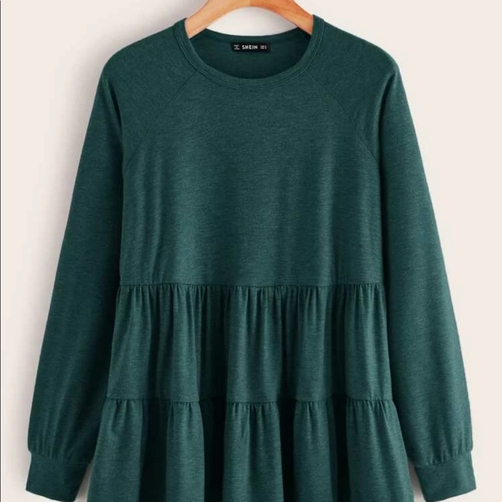 Emerald green top